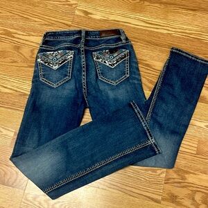 Rock and roll denim jeans